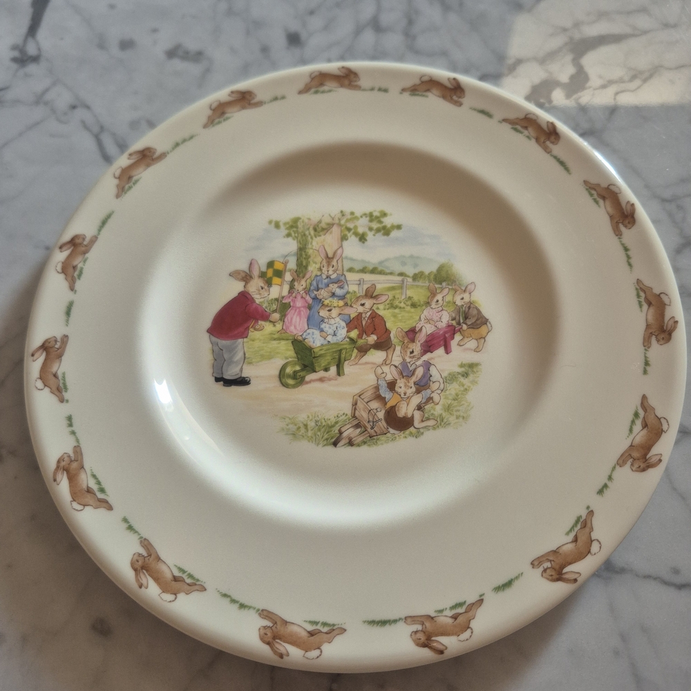 Bunnykins Plate